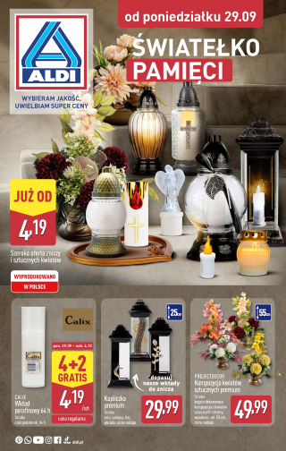 Aldi offerta - Światełko pamięci