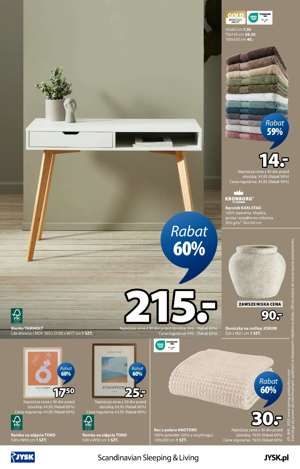 Leták Jysk gazetka, Polsko - strana 25