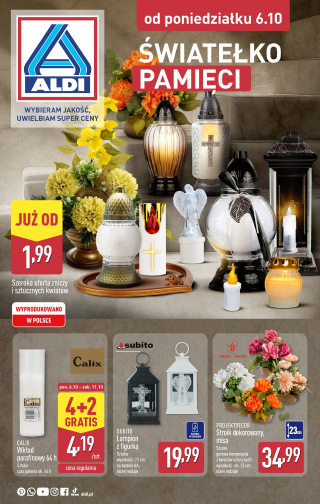 Aldi offerta - Światełko pamięci