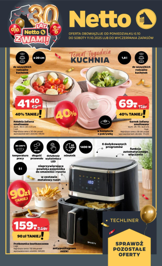Akční leták Netto gazetka - Non food, polský