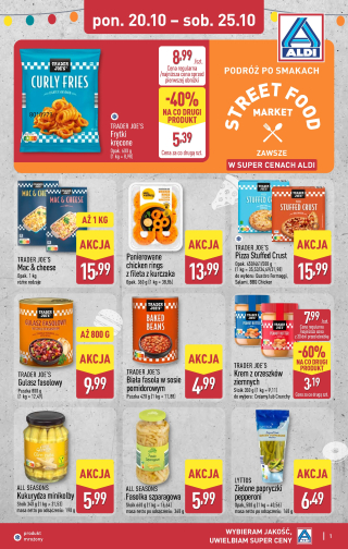 Aldi offerta - Podróż po smakach Street Food Market