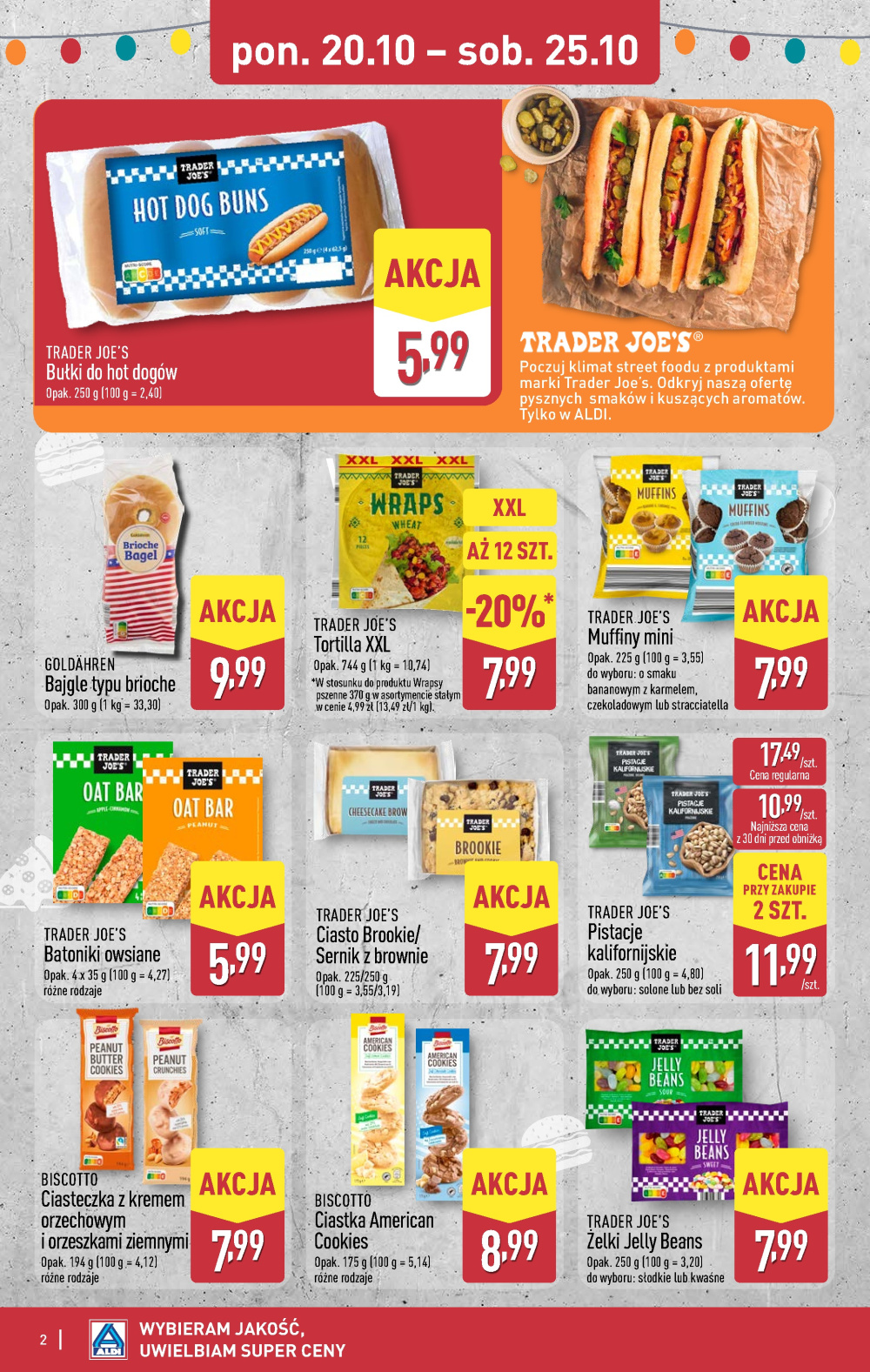 Leták Aldi offerta - Podróż po smakach Street Food Market, Polsko - strana 2