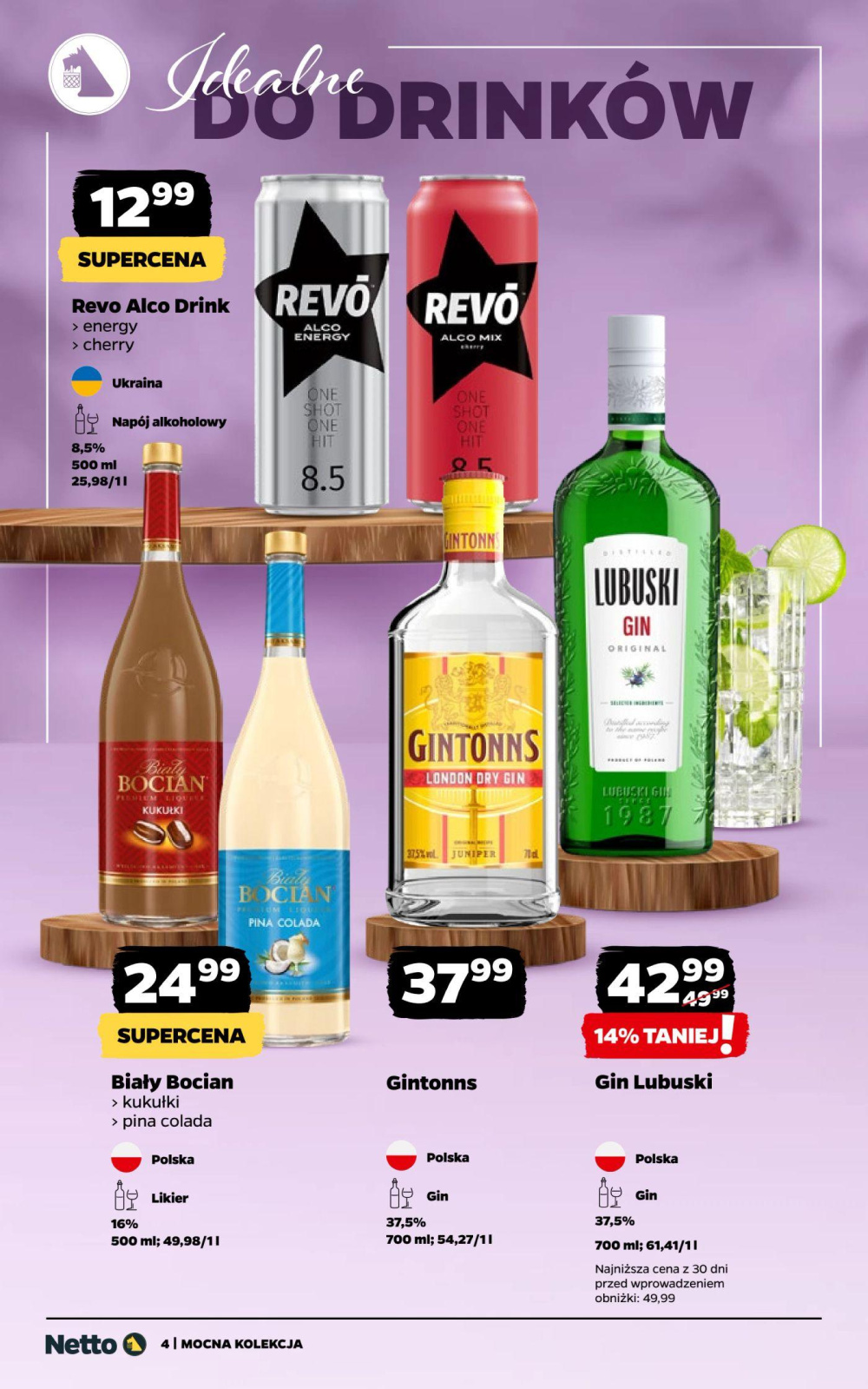 Leták Netto gazetka - Mocna kolekcja, Polsko - strana 4