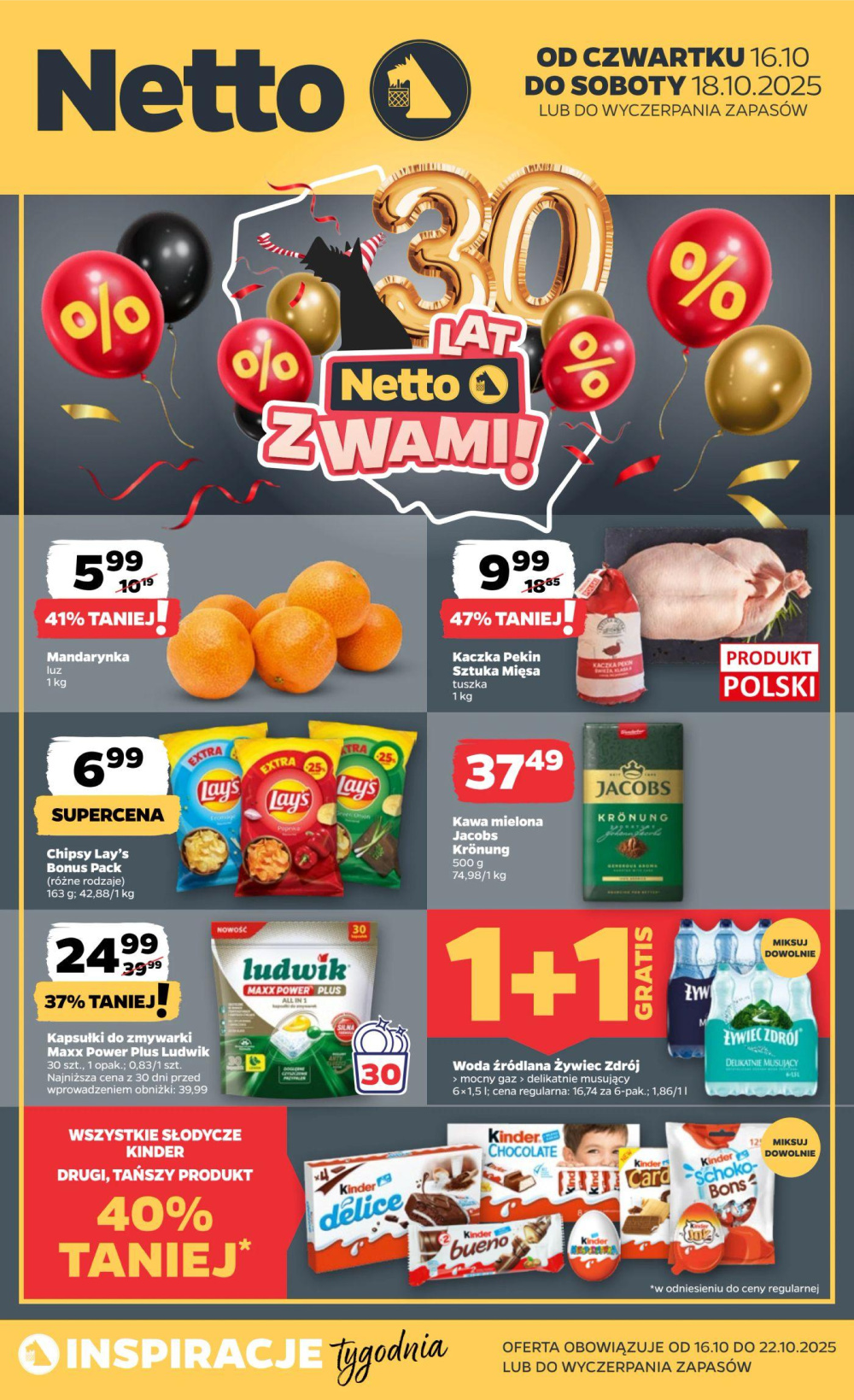 Leták Netto gazetka, Polsko - strana 1