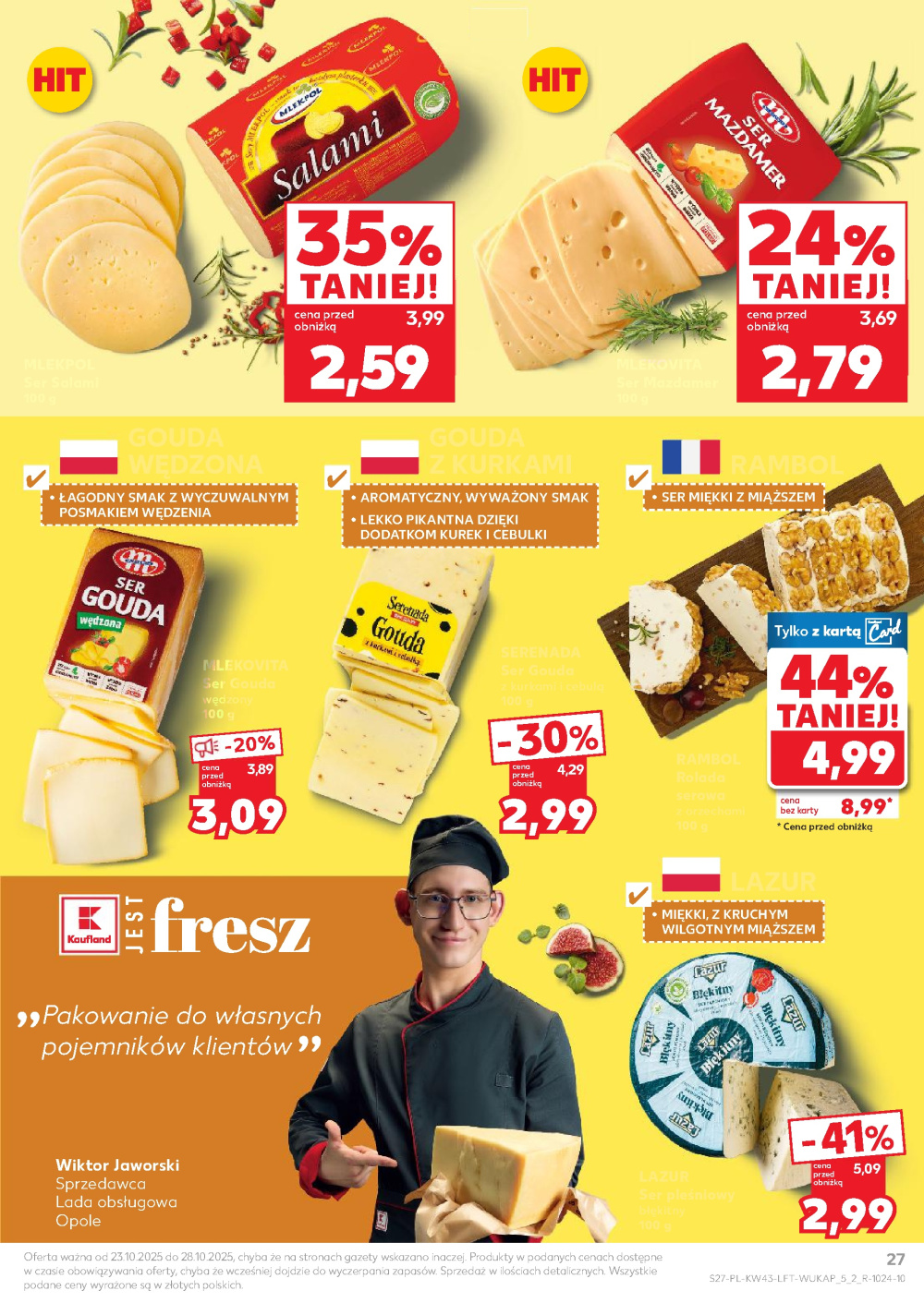 Leták Kaufland gazetka Cieszyn, Polsko - strana 27