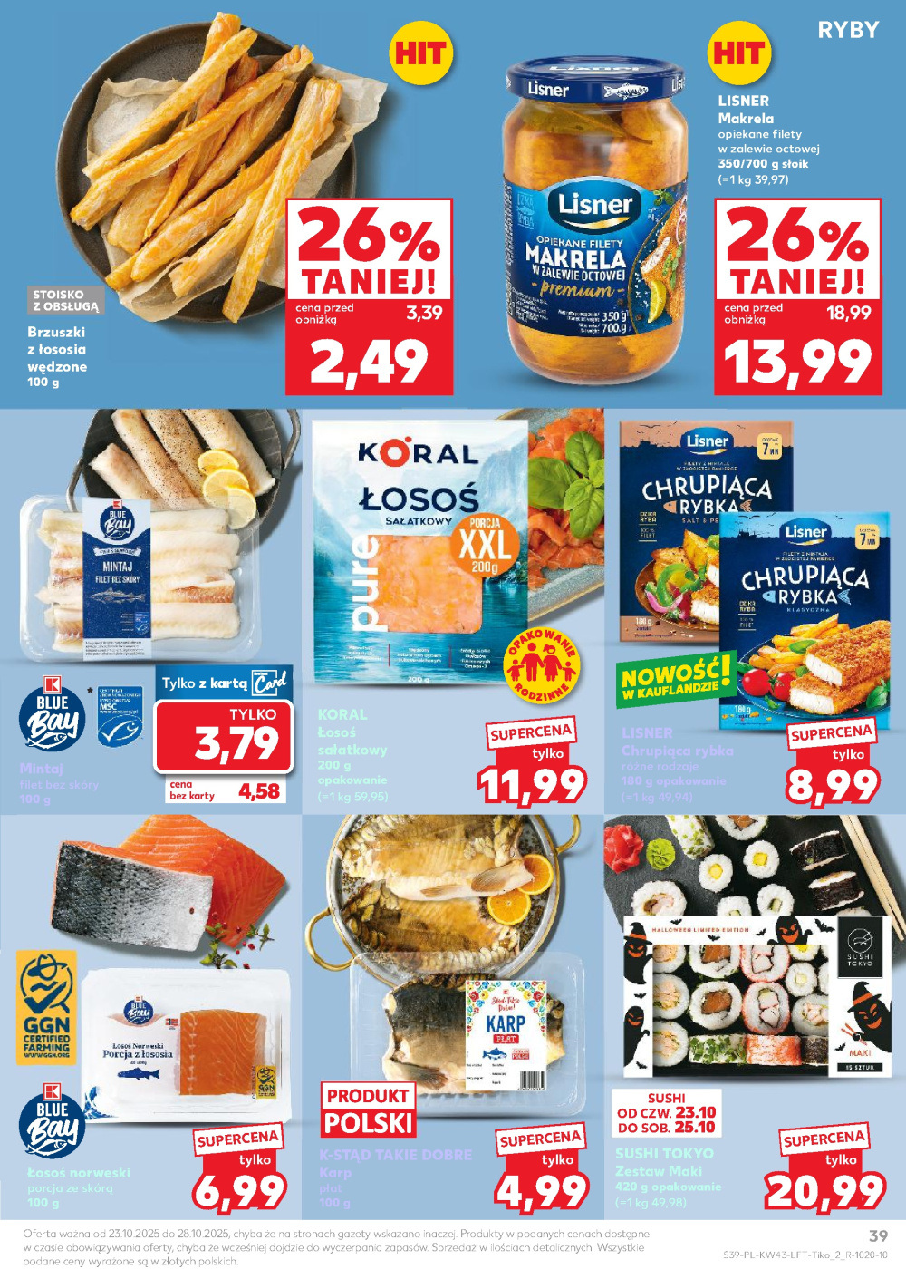 Leták Kaufland gazetka Cieszyn, Polsko - strana 39