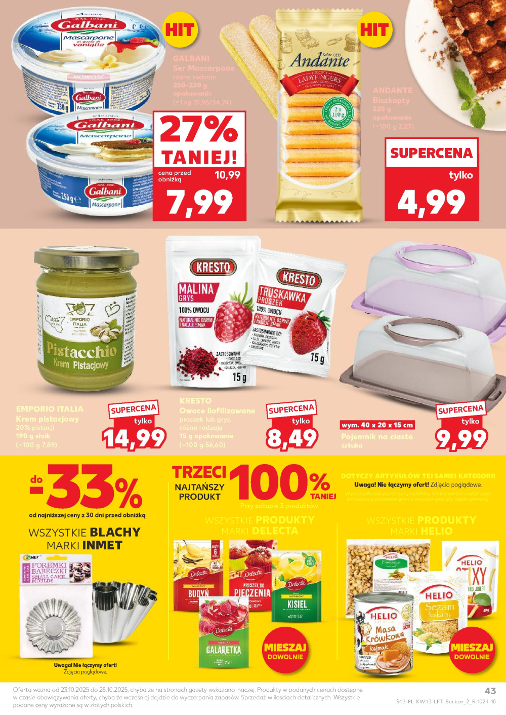 Leták Kaufland gazetka Cieszyn, Polsko - strana 43