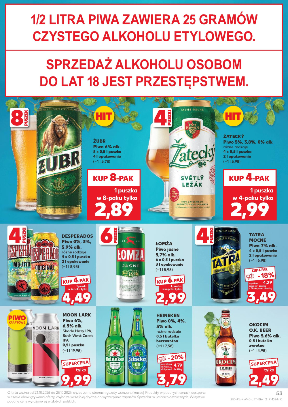 Leták Kaufland gazetka Cieszyn, Polsko - strana 53