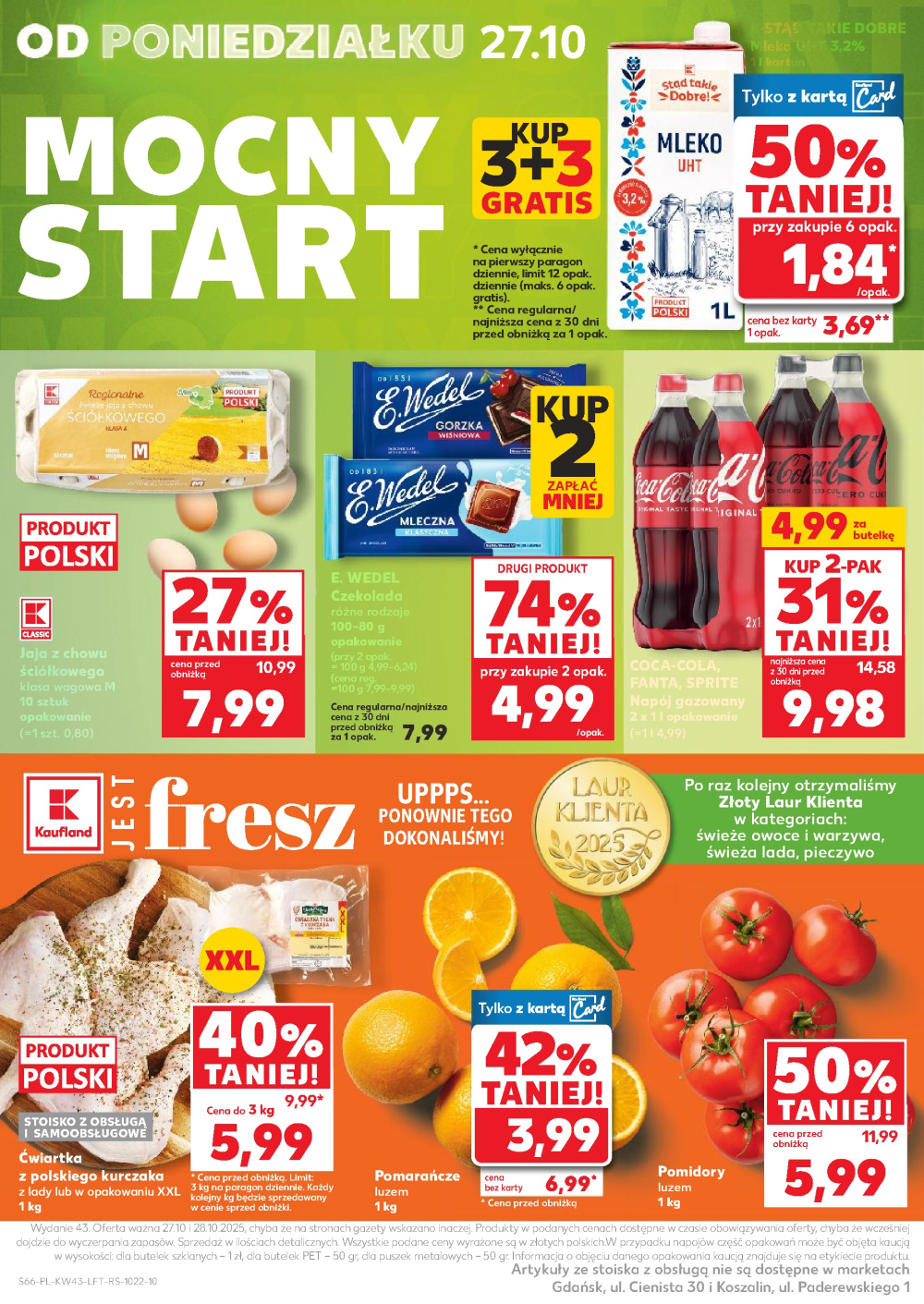 Leták Kaufland gazetka Cieszyn, Polsko - strana 66