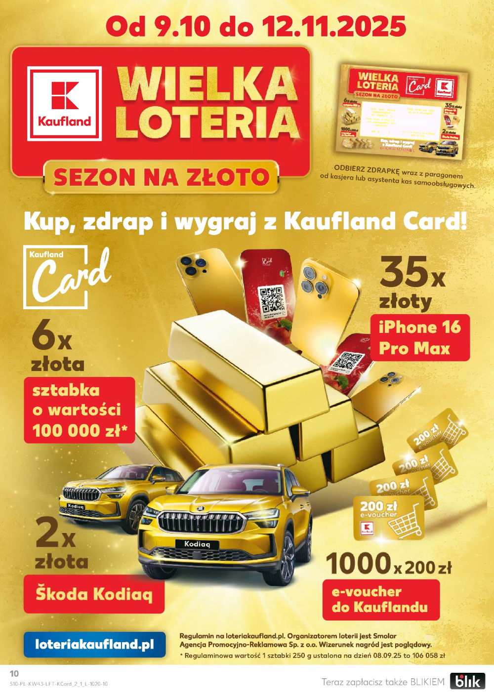Leták Kaufland gazetka Rybnik, Polsko - strana 10