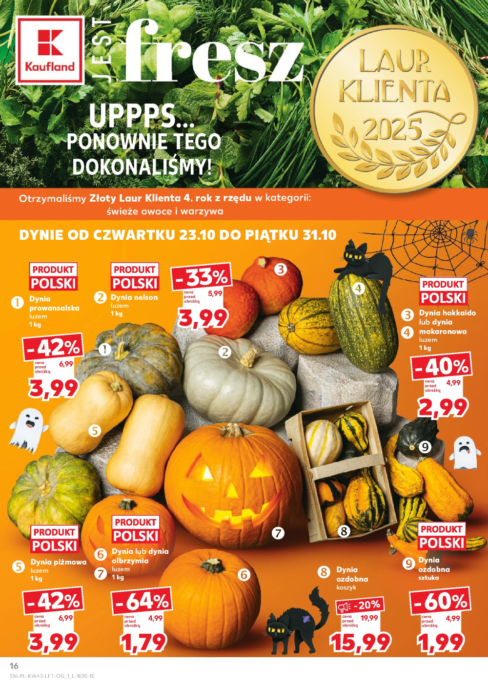Leták Kaufland gazetka Rybnik, Polsko - strana 16