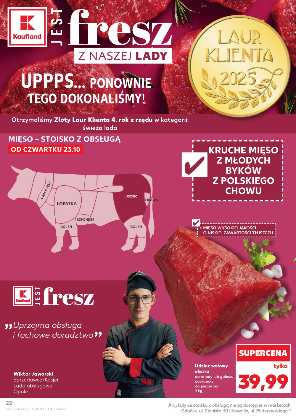 Leták Kaufland gazetka Rybnik, Polsko - strana 22