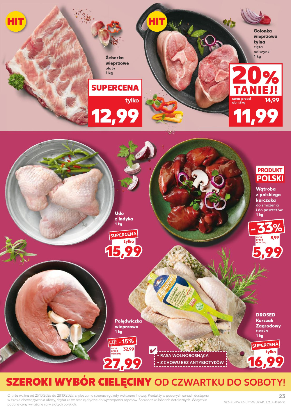 Leták Kaufland gazetka Rybnik, Polsko - strana 23