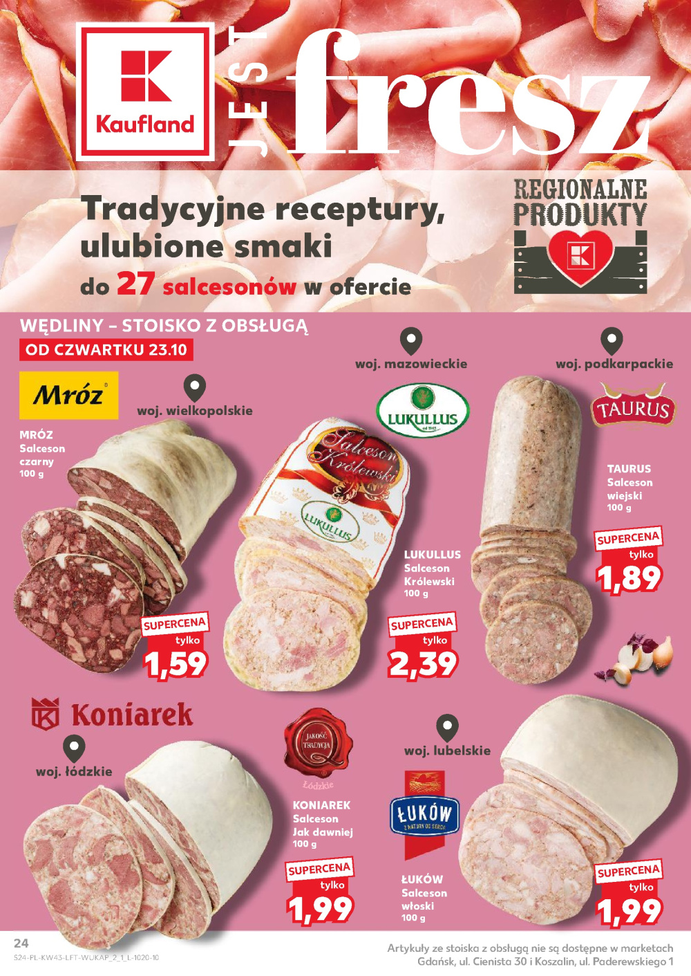 Leták Kaufland gazetka Rybnik, Polsko - strana 24