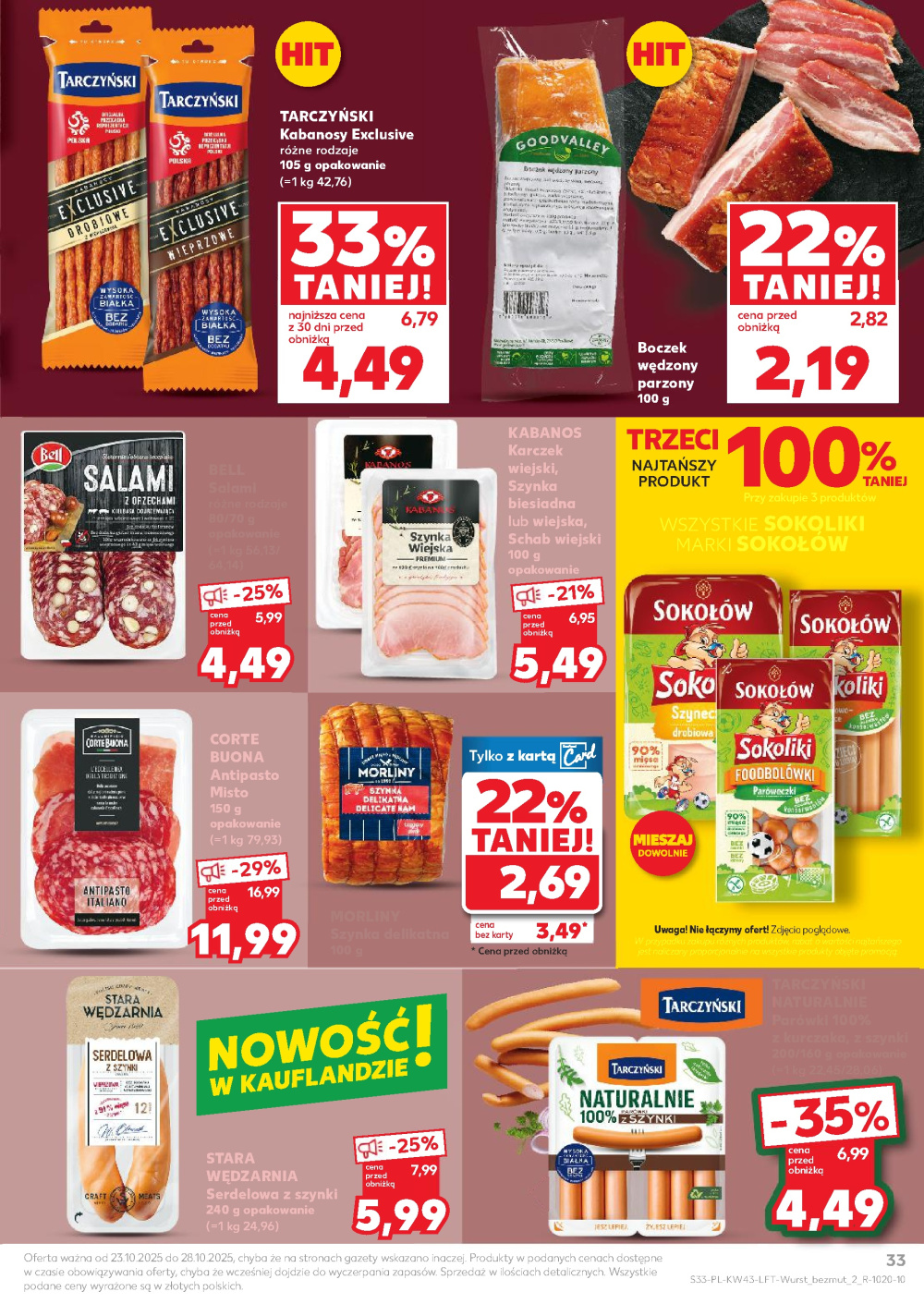 Leták Kaufland gazetka Rybnik, Polsko - strana 33