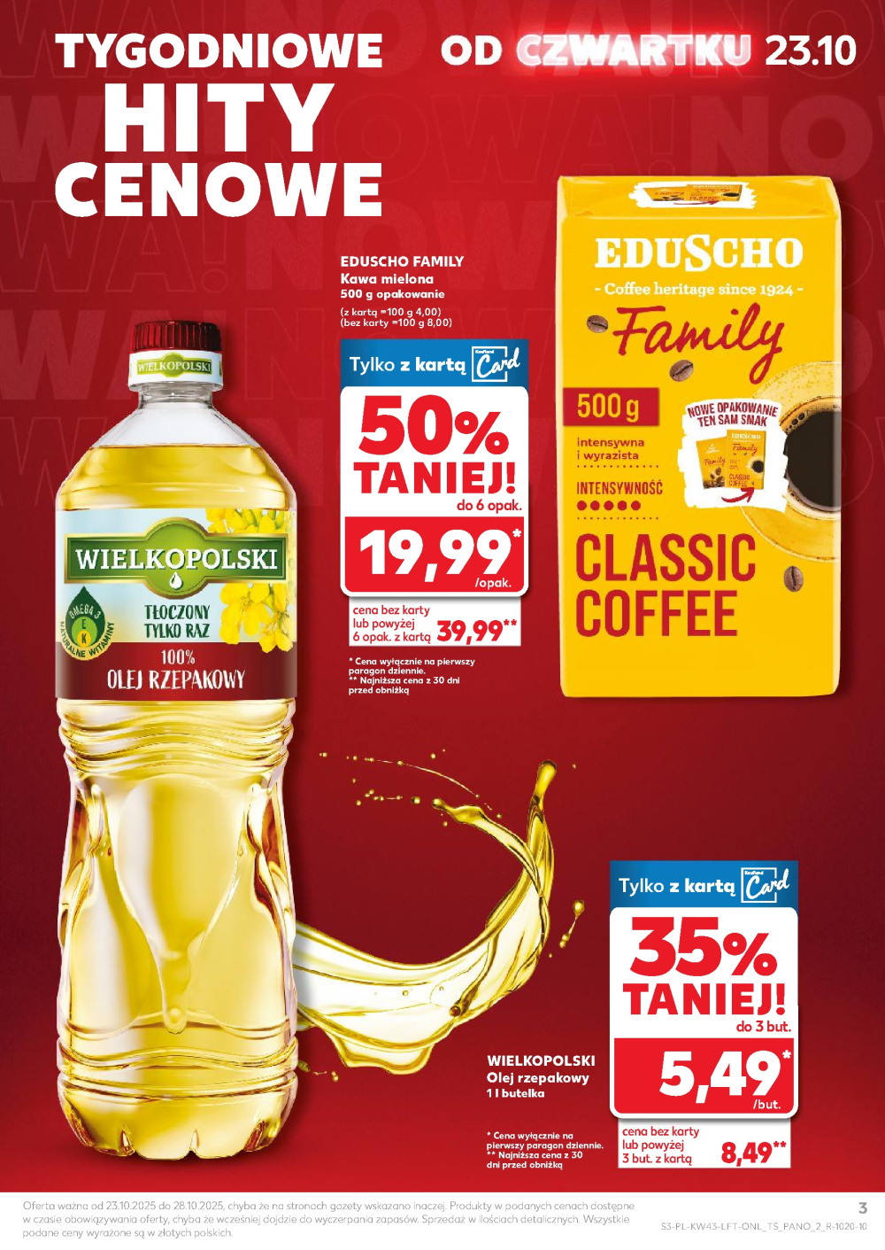 Leták Kaufland gazetka Rybnik, Polsko - strana 3