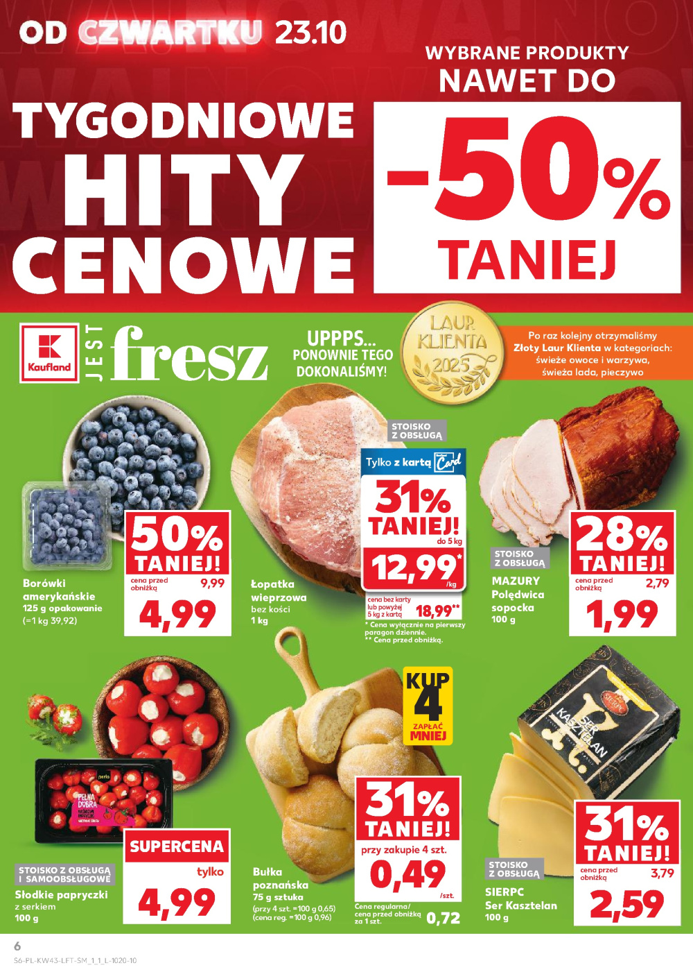 Leták Kaufland gazetka Rybnik, Polsko - strana 6