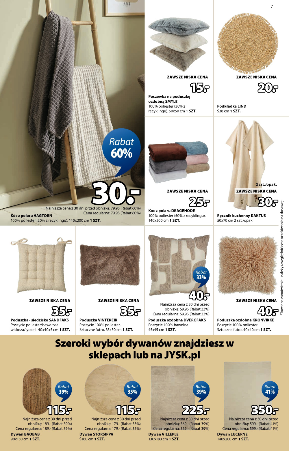 Leták Jysk gazetka, Polsko - strana 8