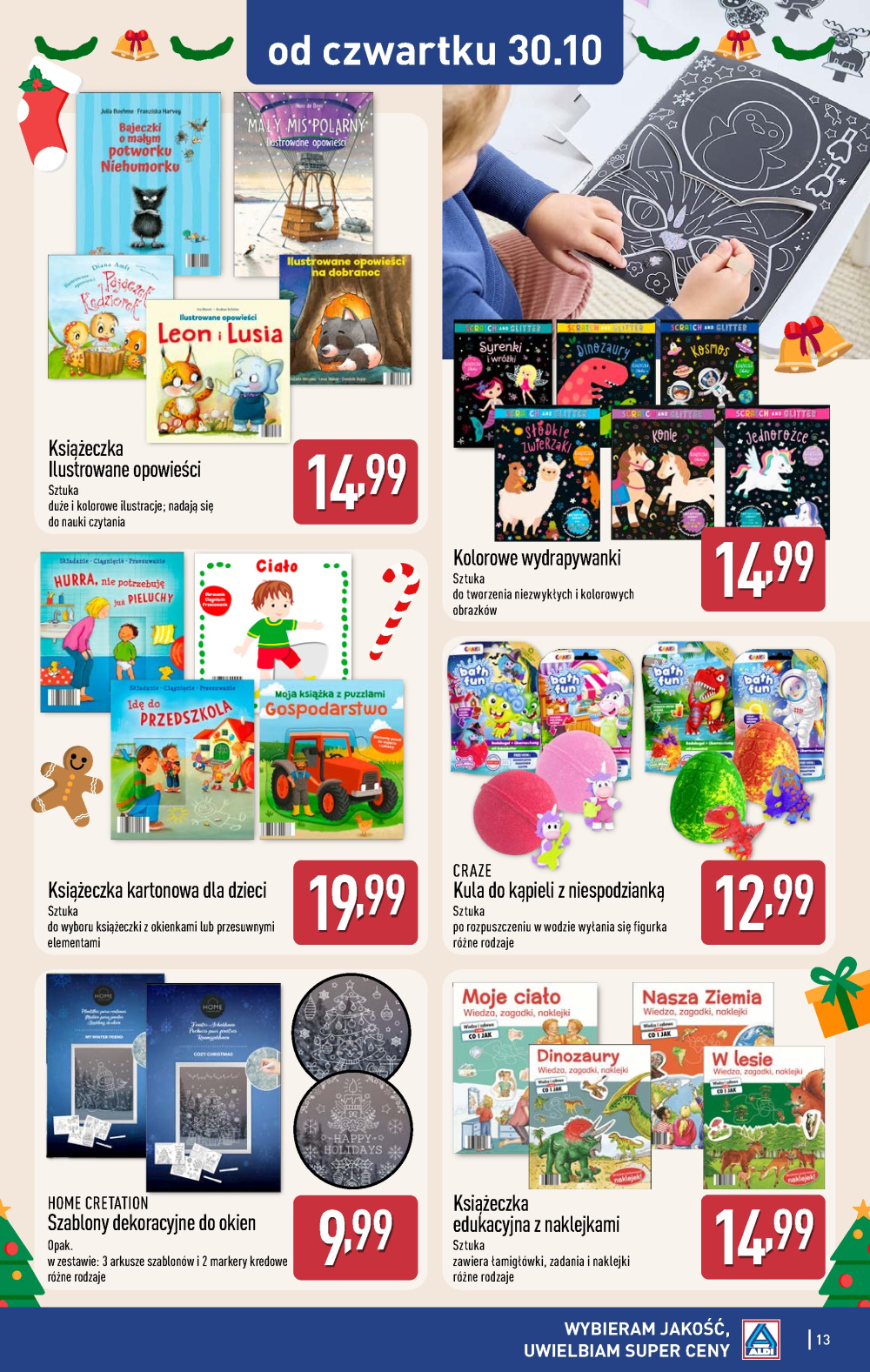 Leták Aldi offerta - Artykuły przemysłowe i tekstylia, Polsko - strana 13