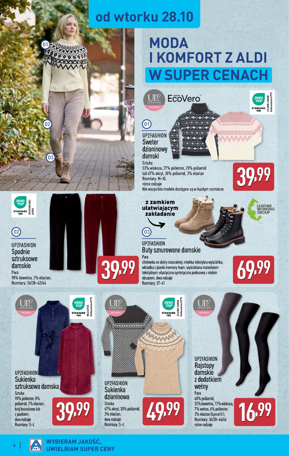 Leták Aldi offerta - Artykuły przemysłowe i tekstylia, Polsko - strana 6