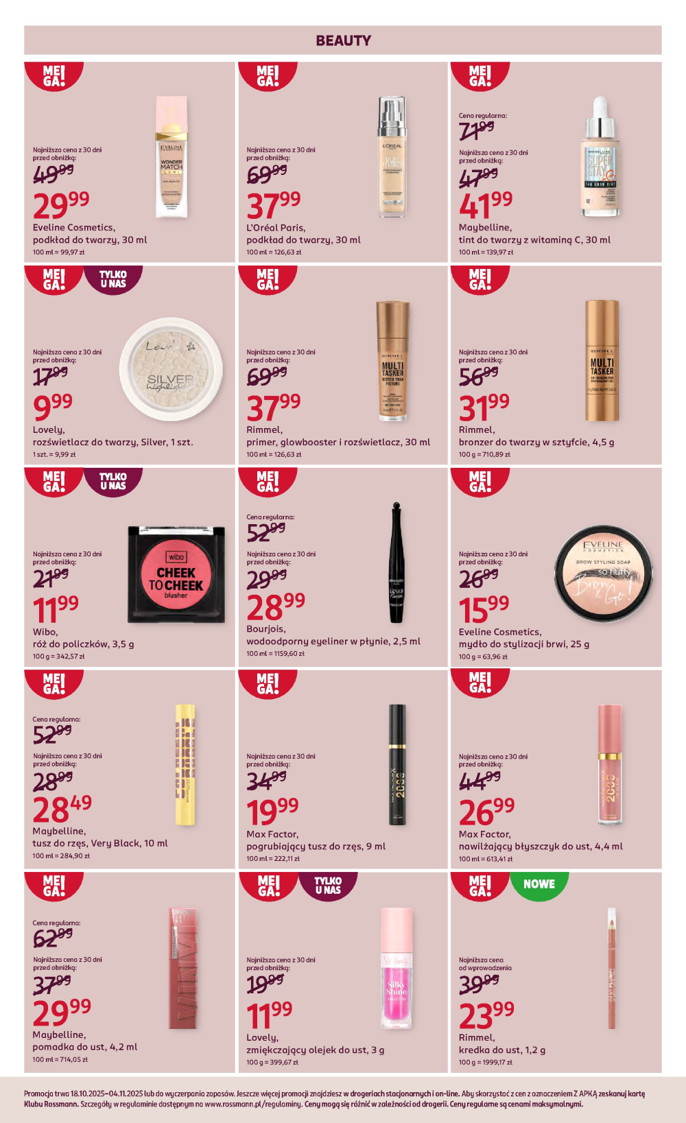 Leták Rossmann gazetka, Polsko - strana 4