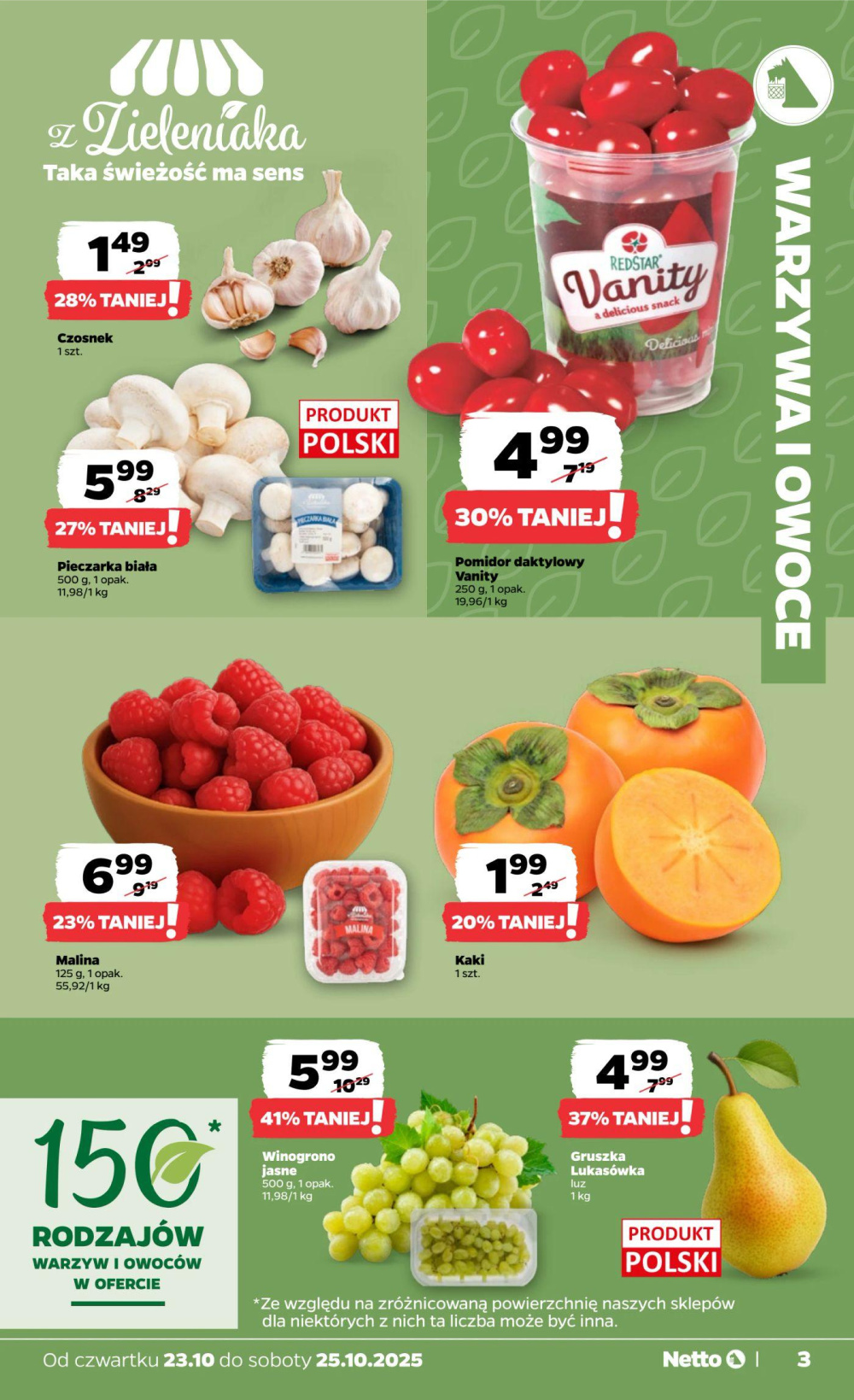 Leták Netto gazetka, Polsko - strana 3