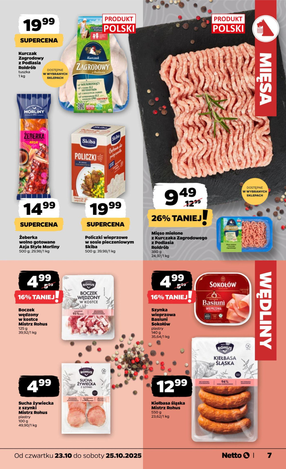 Leták Netto gazetka, Polsko - strana 7