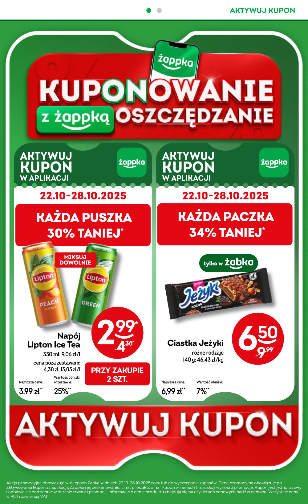 Leták Żabka gazetka, Polsko - strana 30