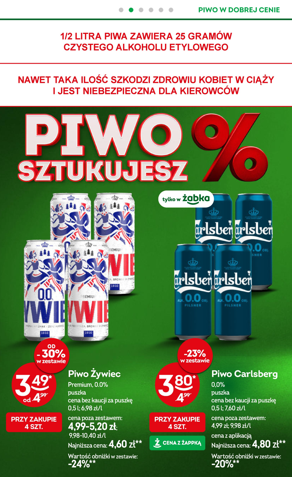 Leták Żabka gazetka, Polsko - strana 39