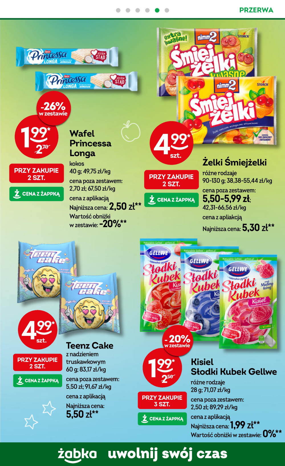 Leták Żabka gazetka, Polsko - strana 52