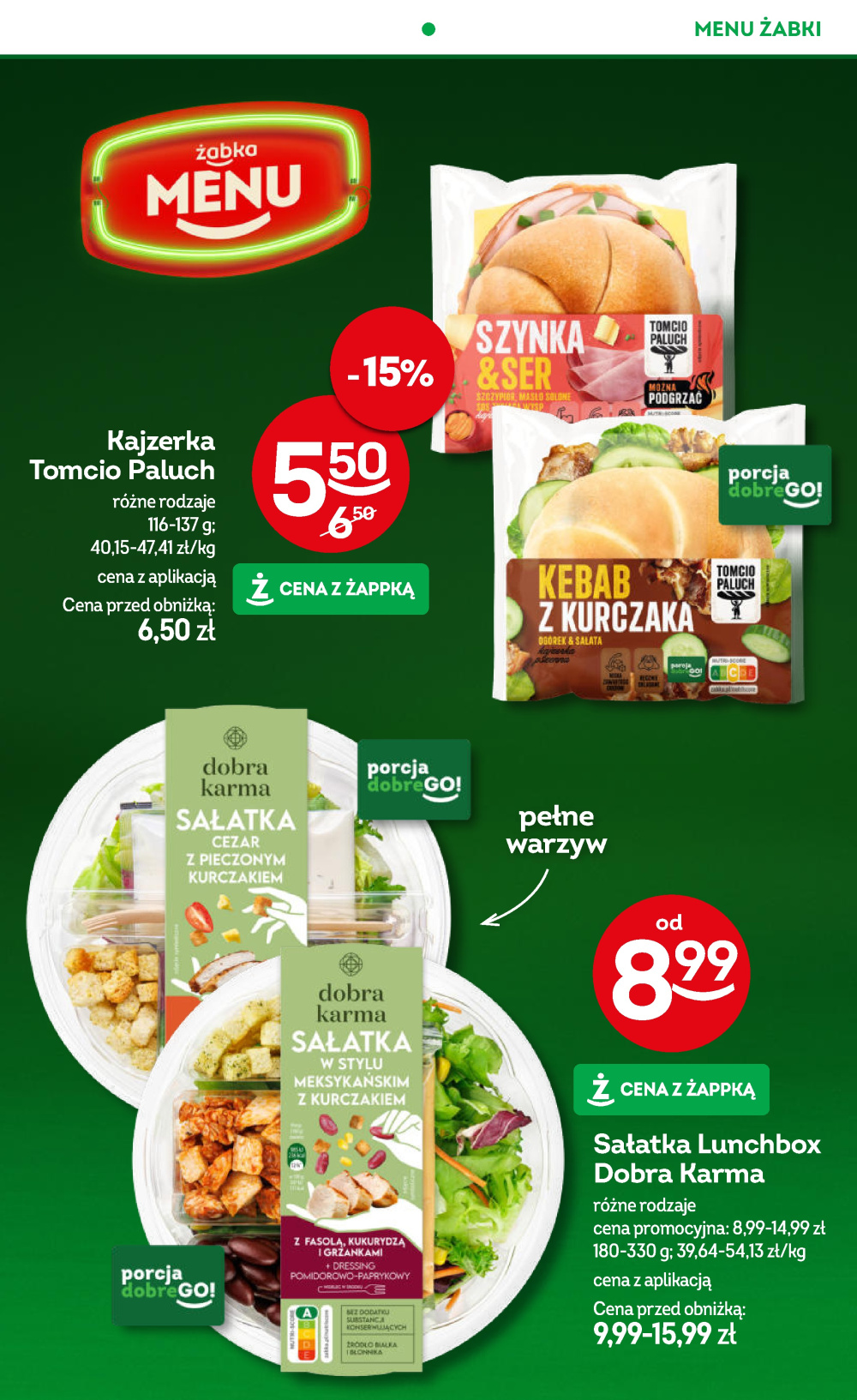 Leták Żabka gazetka, Polsko - strana 60