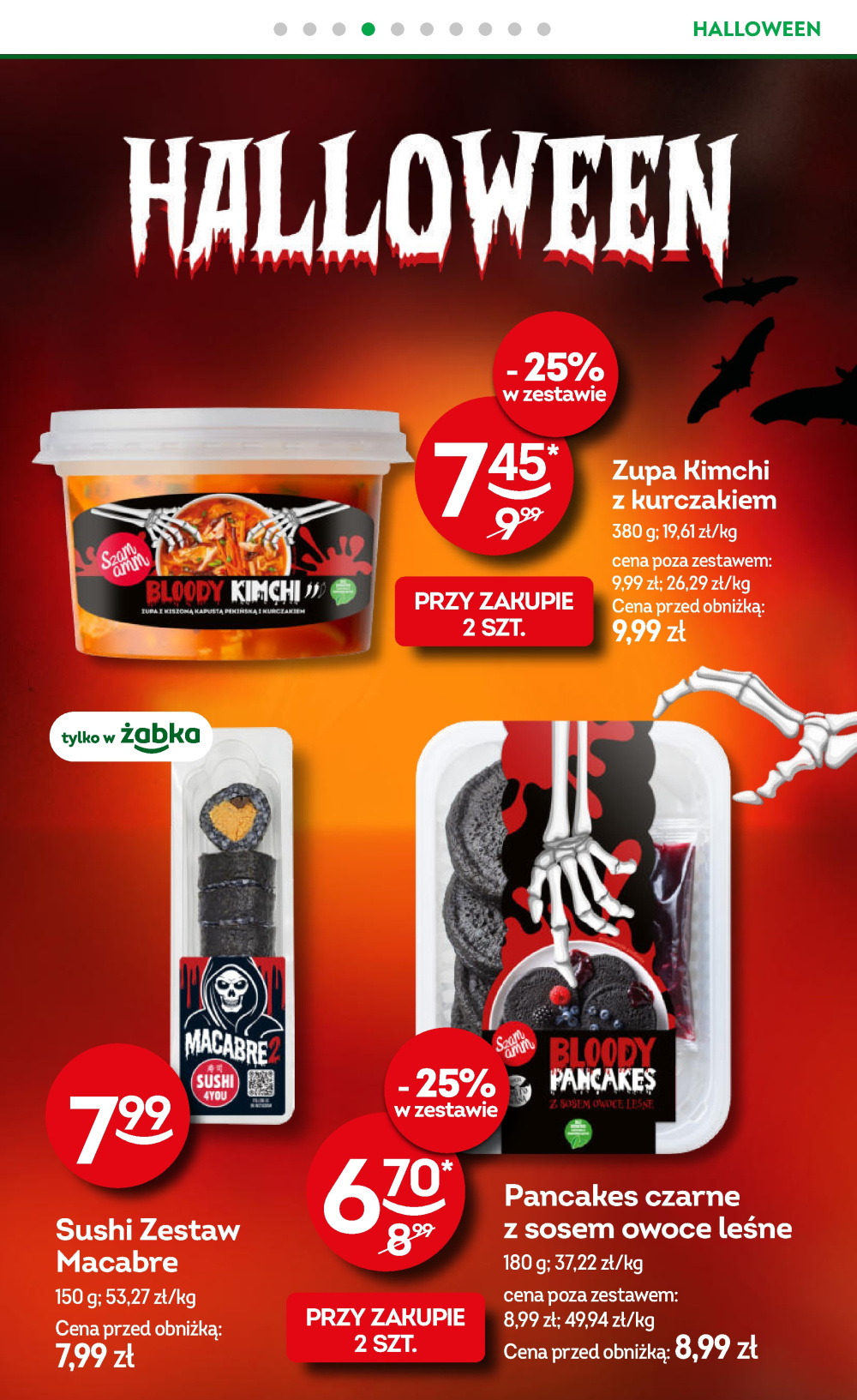 Leták Żabka gazetka, Polsko - strana 7