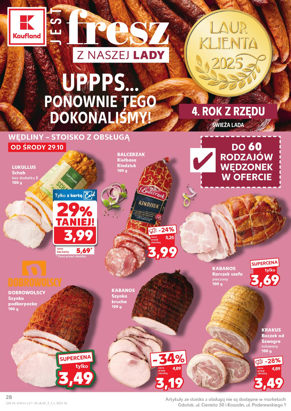 Leták Kaufland gazetka Cieszyn, Polsko - strana 28