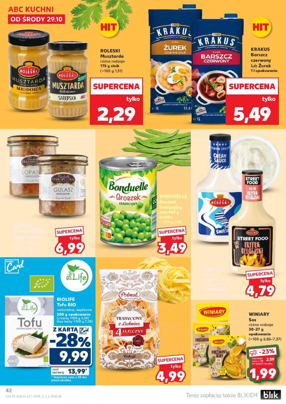 Leták Kaufland gazetka Cieszyn, Polsko - strana 42