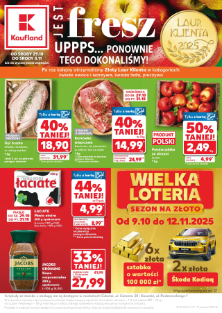 Kaufland gazetka Białogard