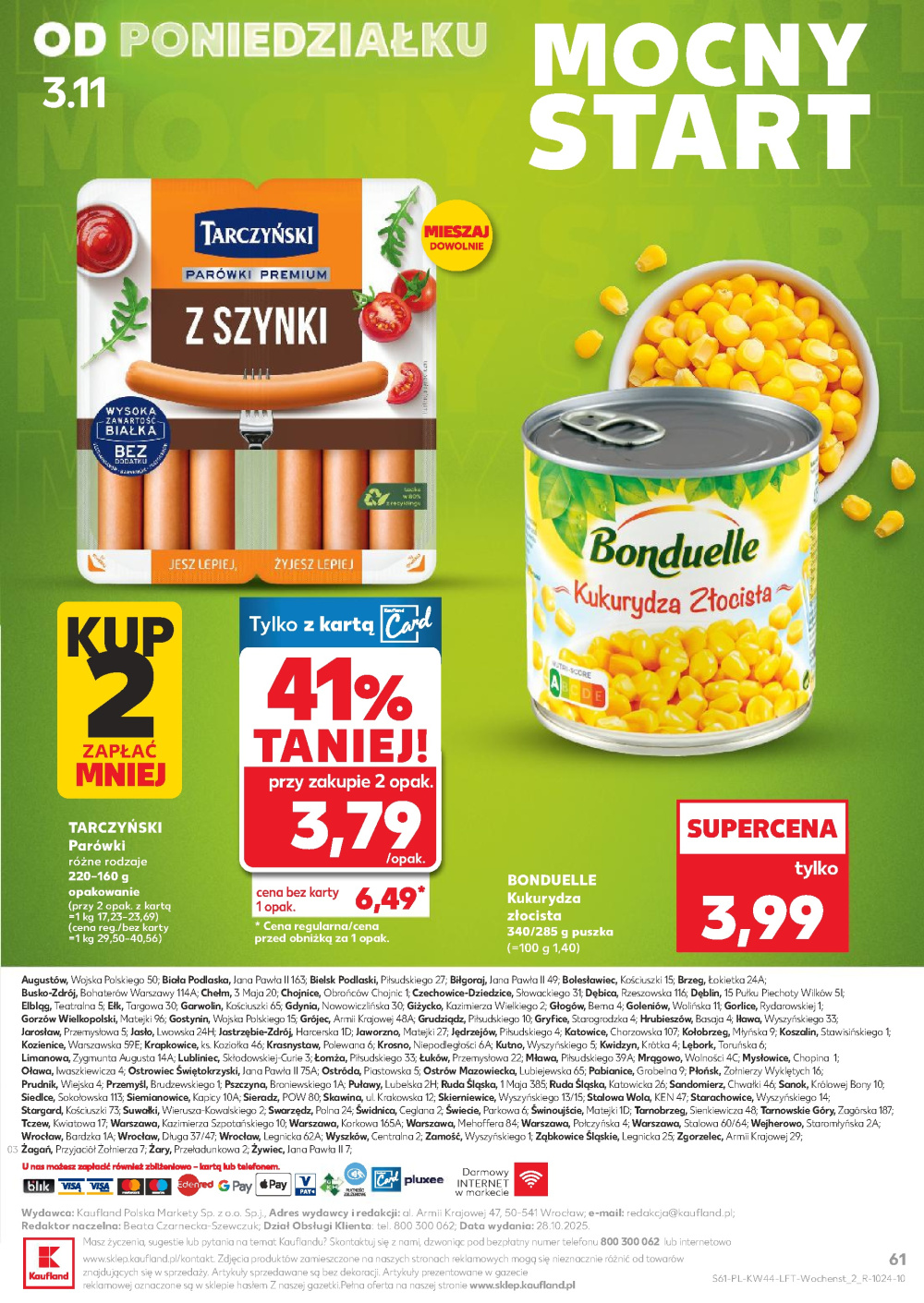 Leták Kaufland gazetka Prudnik, Polsko - strana 73