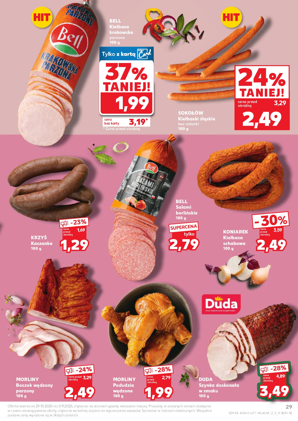Leták Kaufland gazetka Wrocław Gajowice, Polsko - strana 29