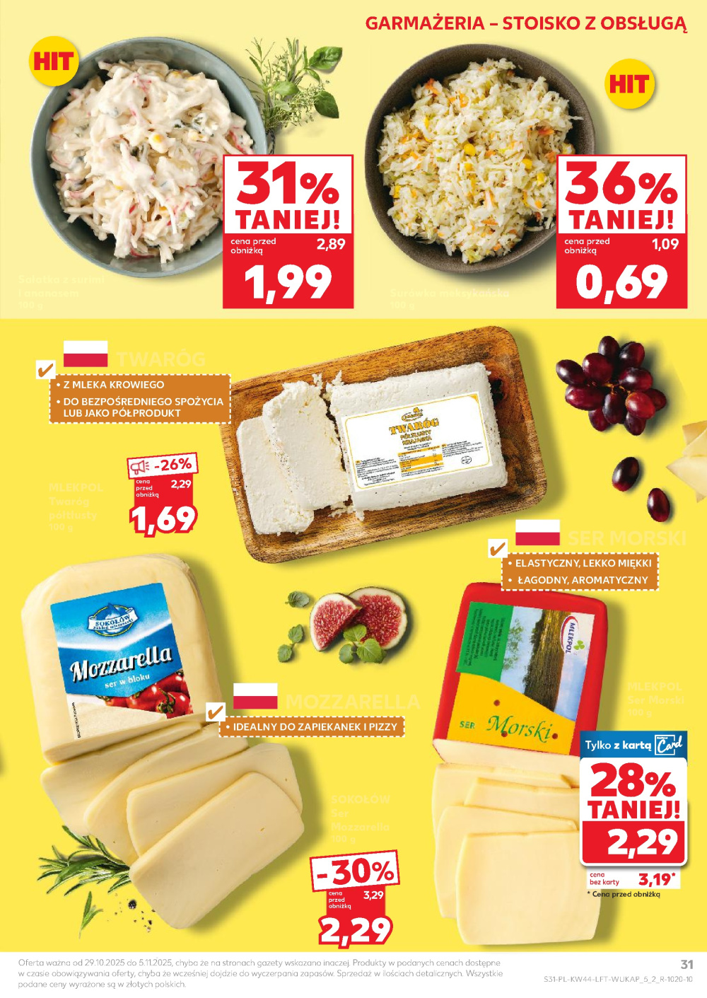 Leták Kaufland gazetka Wrocław Gajowice, Polsko - strana 31