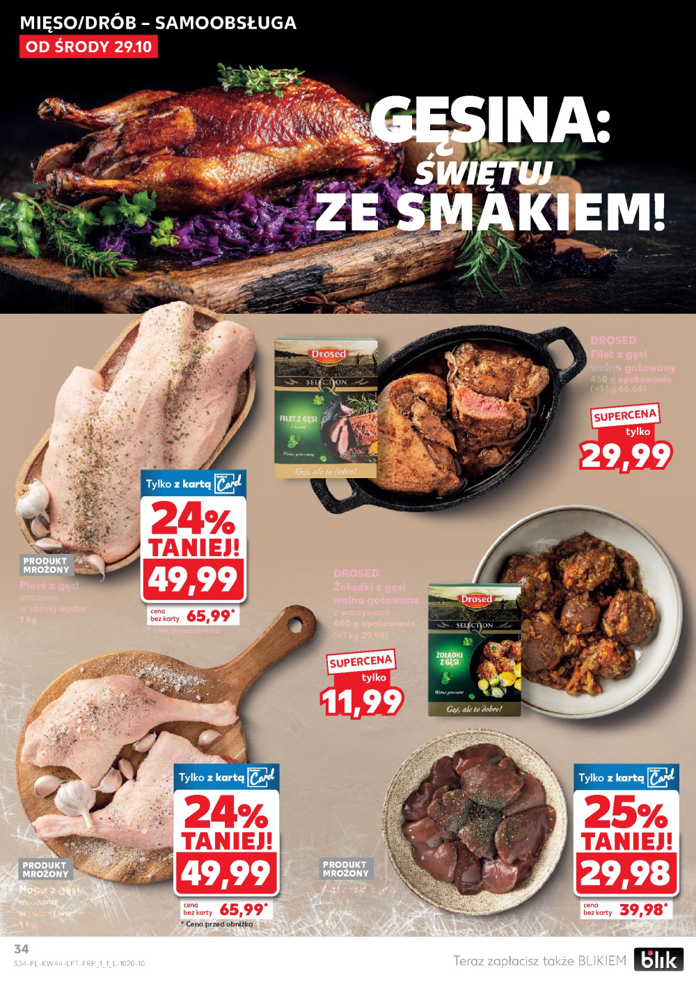 Leták Kaufland gazetka Wrocław Gajowice, Polsko - strana 34