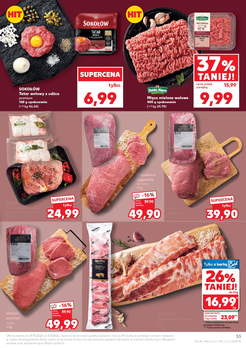 Leták Kaufland gazetka Żywiec, Polsko - strana 35