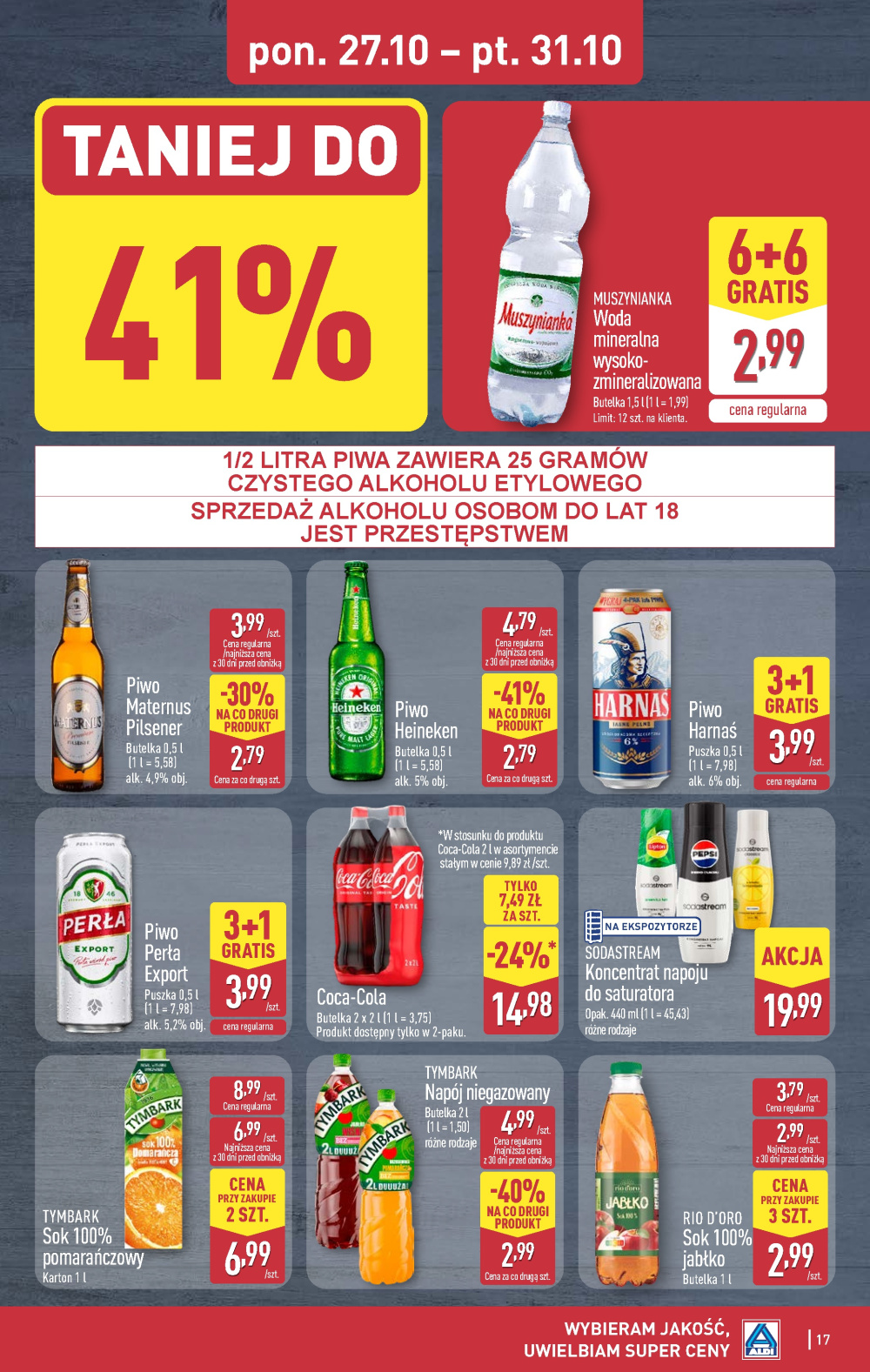 Leták Aldi offerta, Polsko - strana 17