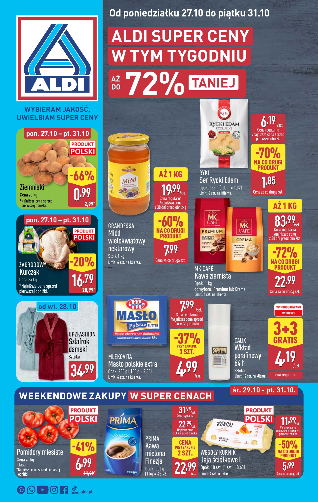 Aldi offerta od 27. 10. 2025