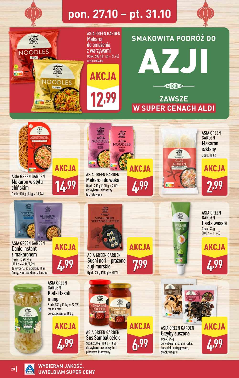 Leták Aldi offerta, Polsko - strana 20