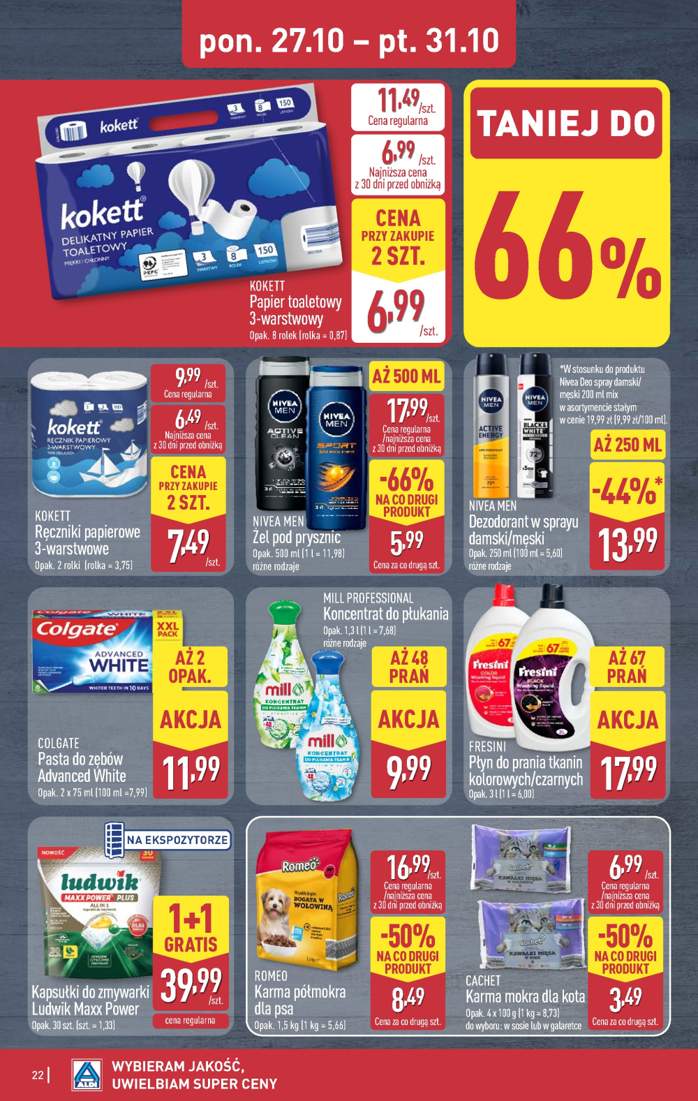 Leták Aldi offerta, Polsko - strana 22