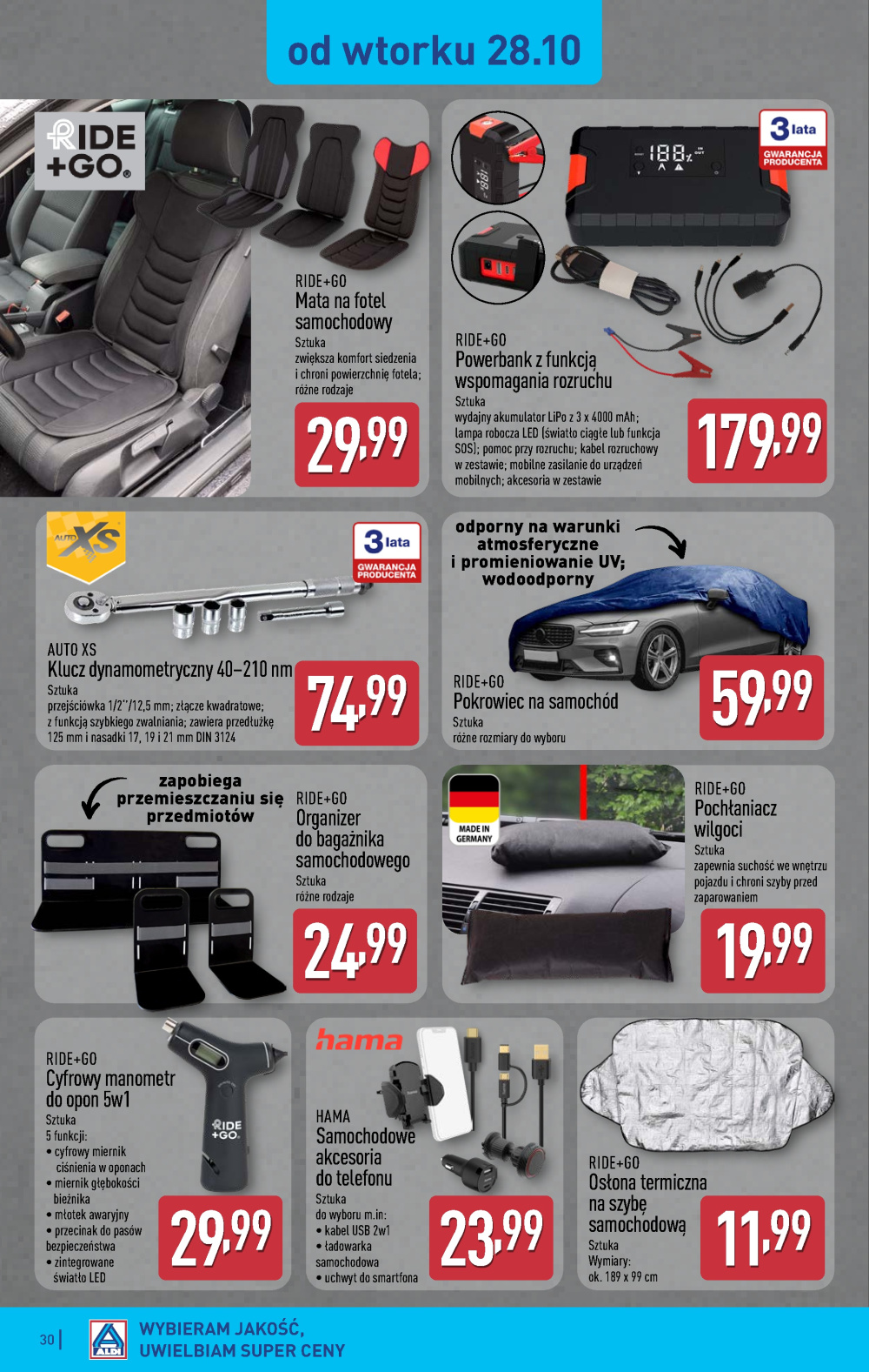 Leták Aldi offerta, Polsko - strana 30