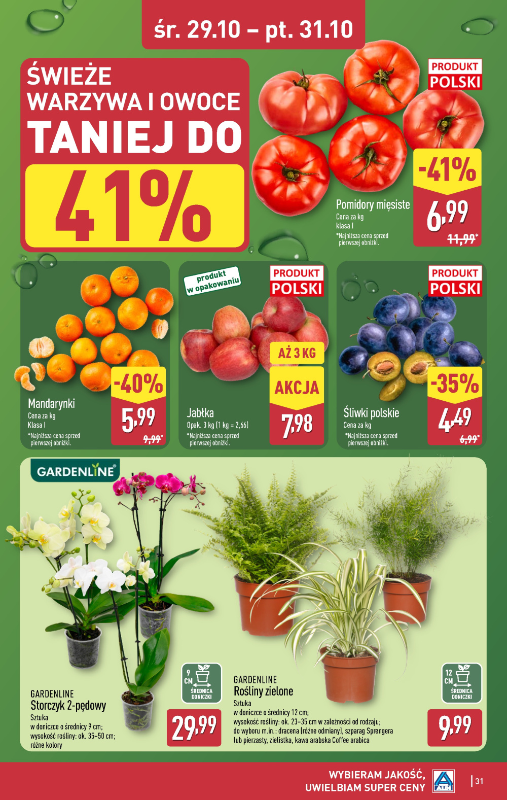 Leták Aldi offerta, Polsko - strana 31