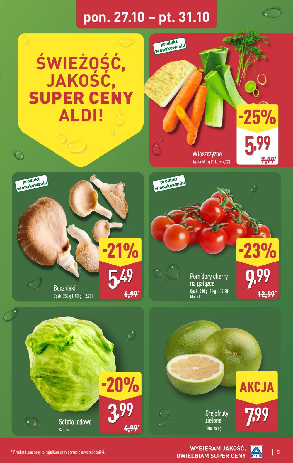 Leták Aldi offerta, Polsko - strana 5