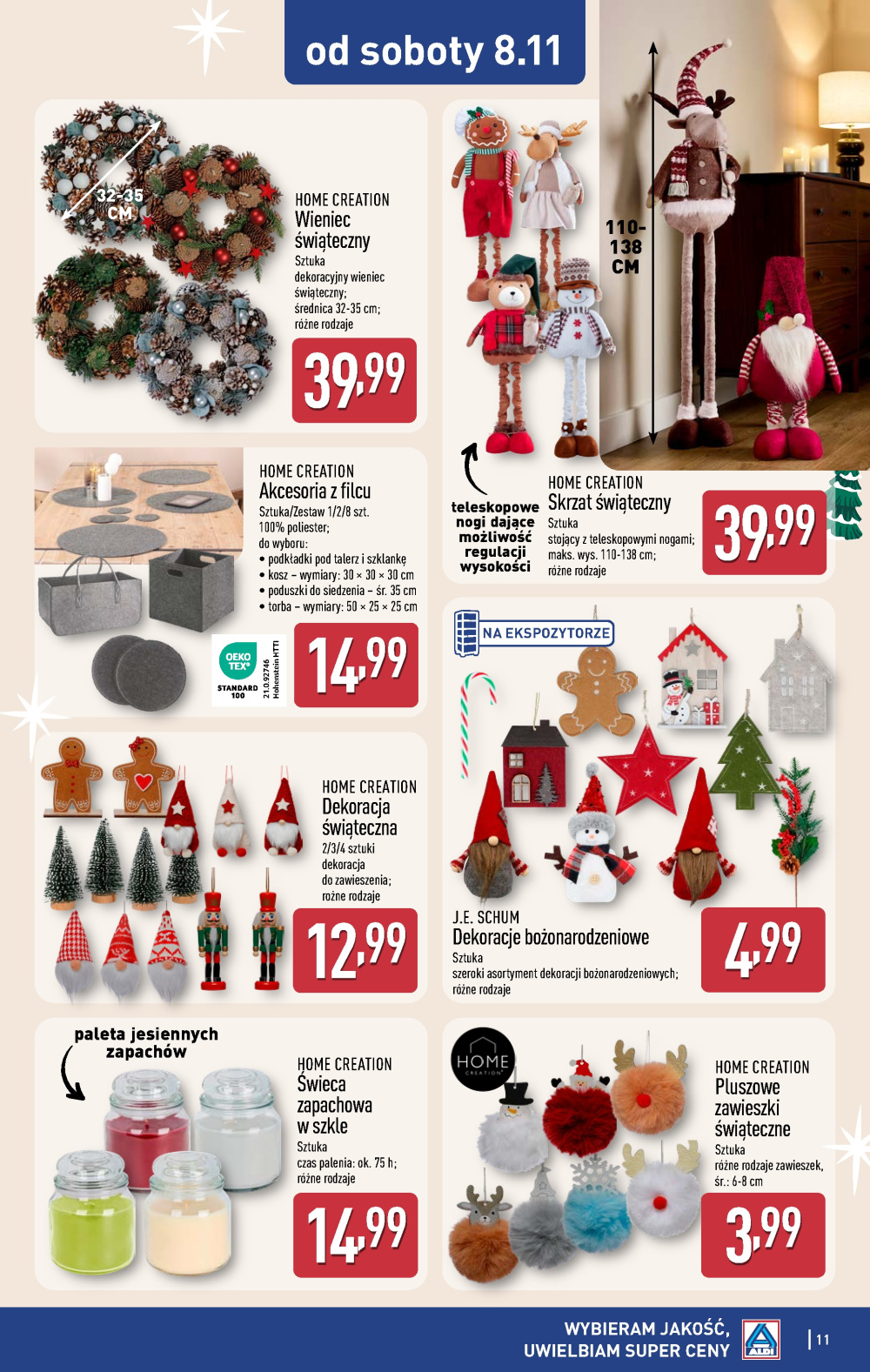 Leták Aldi offerta - Artykuły przemysłowe i tekstylia, Polsko - strana 11