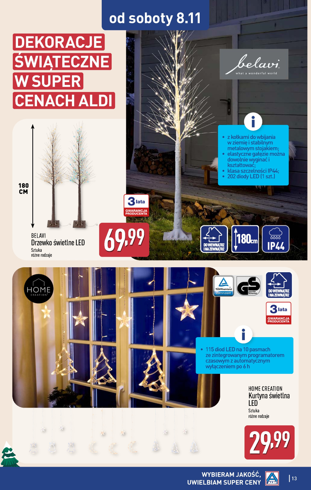 Leták Aldi offerta - Artykuły przemysłowe i tekstylia, Polsko - strana 13