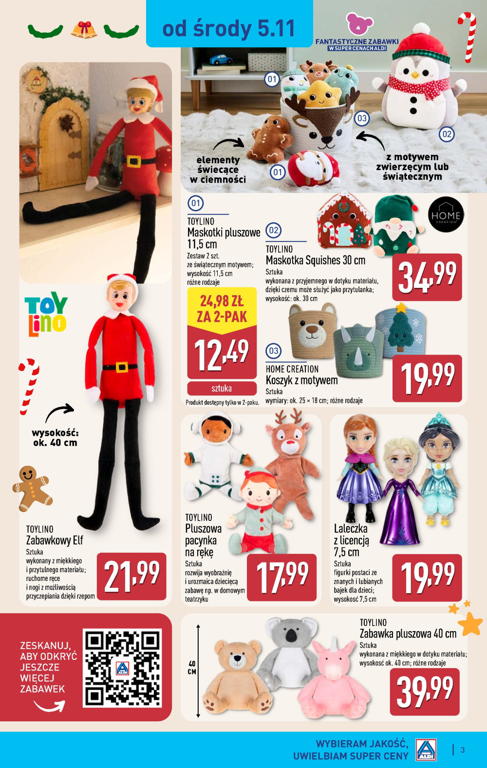 Leták Aldi offerta - Artykuły przemysłowe i tekstylia, Polsko - strana 3